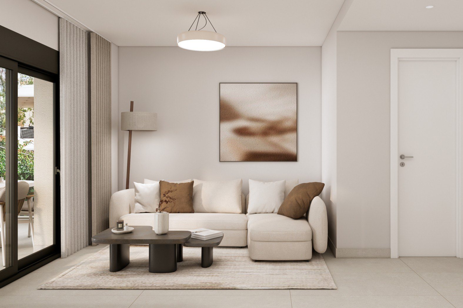 Glyfada · golf sahasına yakın butik bina, havuzlu çatı dubleksleri
